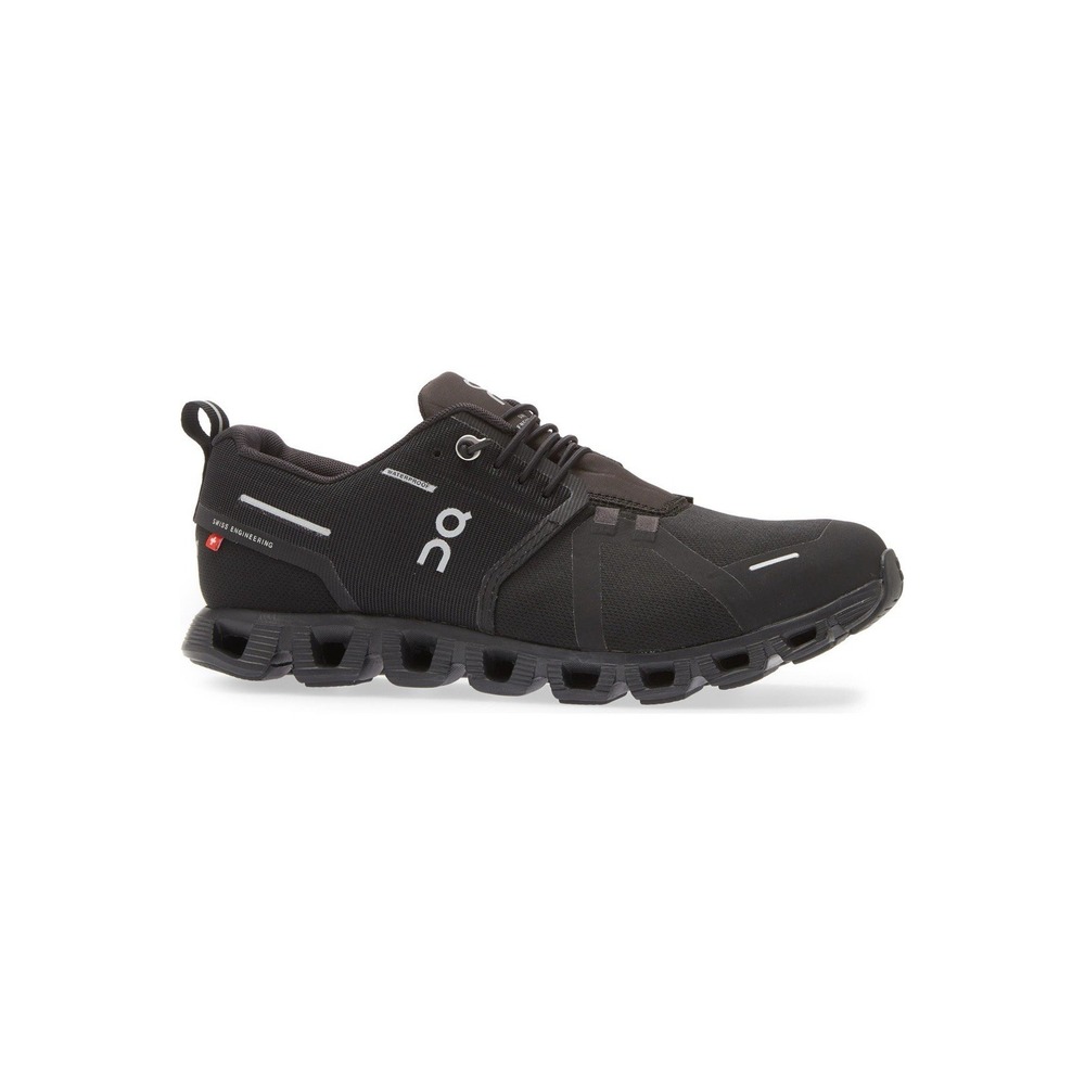 Size Women's 5.5 - ON Cloud 5 Waterproof All Black 59.98838 NEW